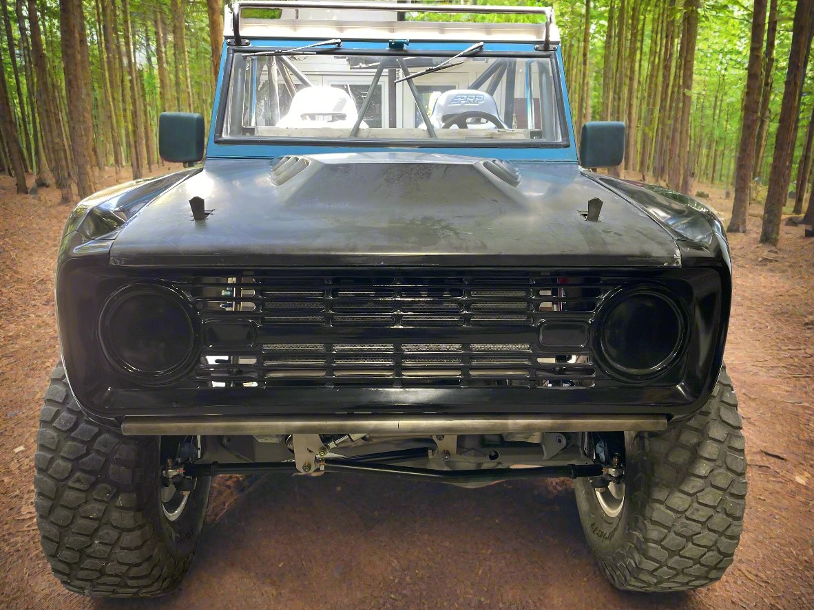 66-77 Ford Bronco Louvered Hood