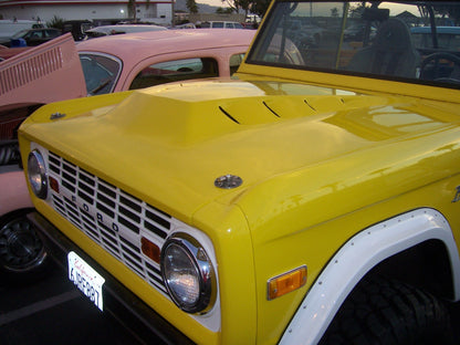 66-77 Ford Bronco Louvered Hood